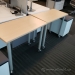 Steelcase Rolling Height Adjustable Table Desk Leg